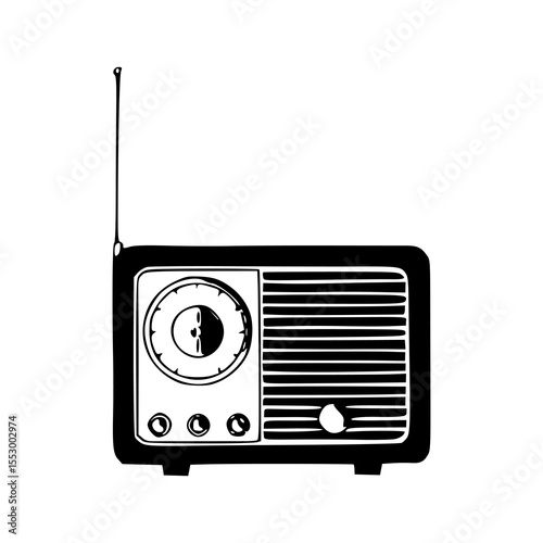 classic analog radio receiver design