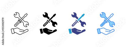 Service Multipel Icon Set.
