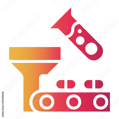 pharmaceutical Gradient icon