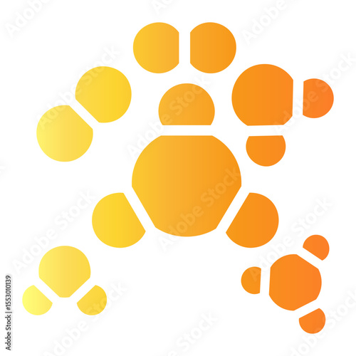 molecule Gradient icon