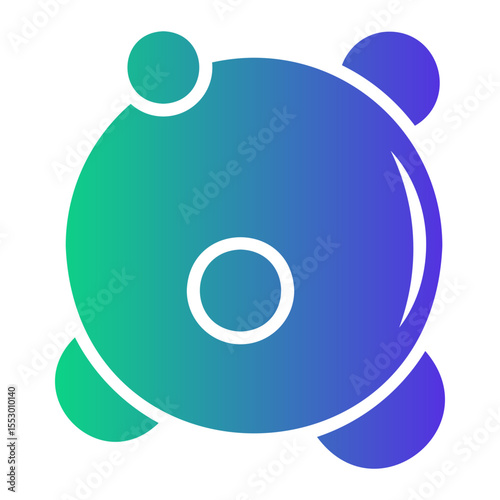 molecule Gradient icon