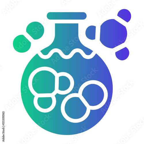 molecule Gradient icon