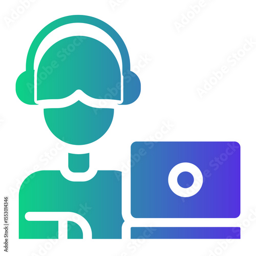 technical Gradient icon
