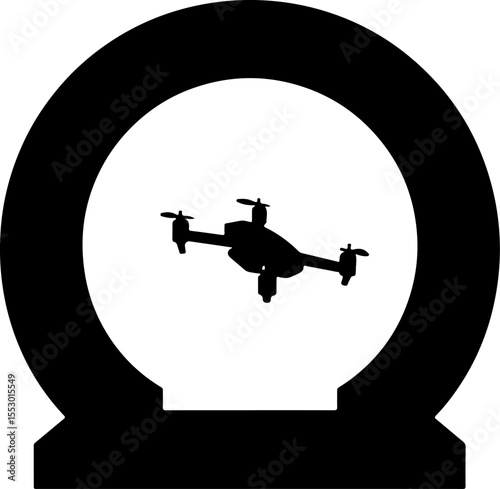 Drone Enthusiasts Silhouettes