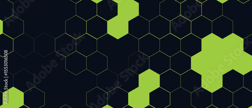 Abstract Honeycomb Structure — Medical and Technology Background