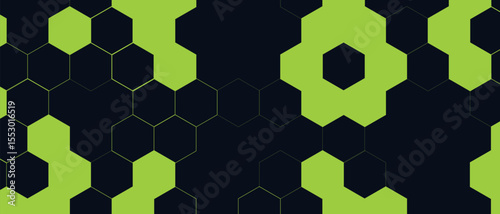 Abstract Honeycomb Structure — Medical and Technology Background