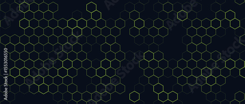 Abstract Honeycomb Structure — Medical and Technology Background