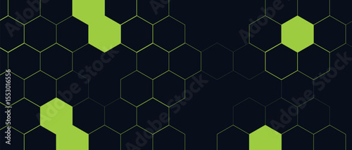 Abstract Honeycomb Structure — Medical and Technology Background