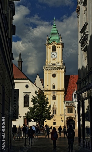 Canvas Print Bratislava Stare Mesto, centro storico, Slovakia