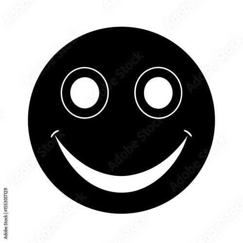 smiling eyes looking away emoji face