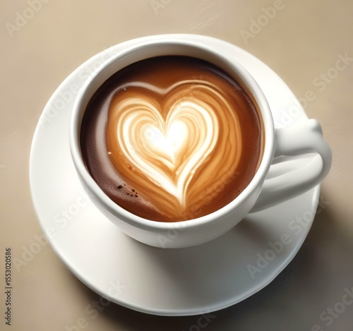 Illustration of Cup of Coffee.