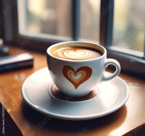 Illustration of Cup of Coffee.