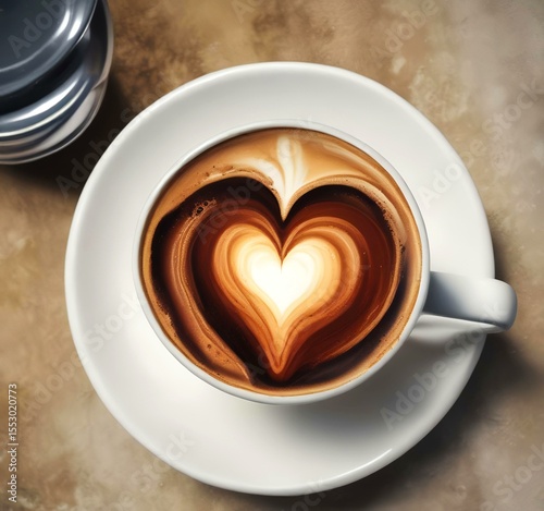Illustration of Cup of Coffee.