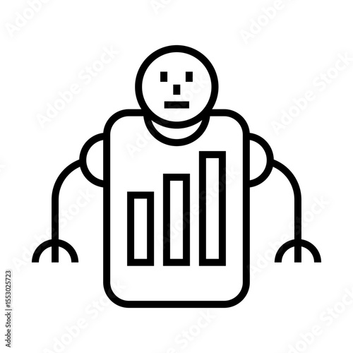 Crypto Trading Bot Icon Design