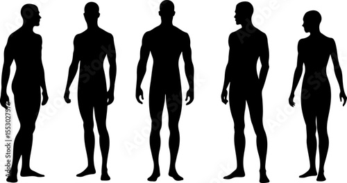 Tug of War Game Silhouettes vector man bundle