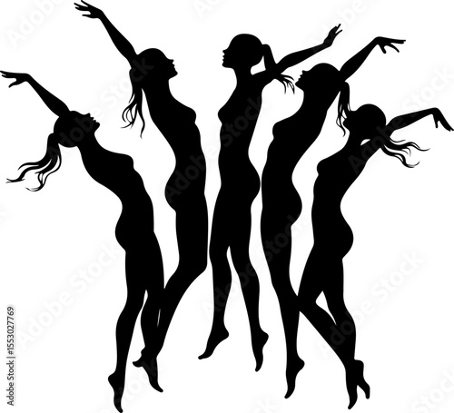 Synchronized Swimmers or Water Ballet  vector  bundle