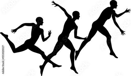 Ballet Dancers in Motion vector bundle