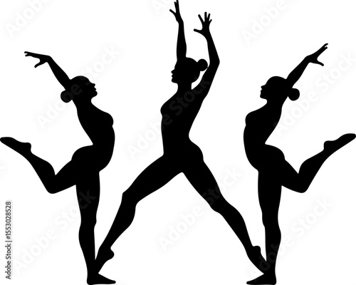 Tug of War Game Silhouettes vector man bundle