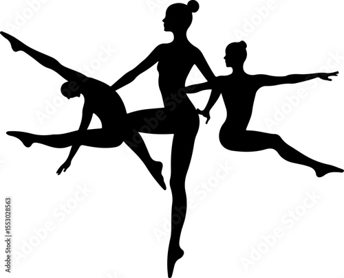 Tug of War Game Silhouettes vector man bundle
