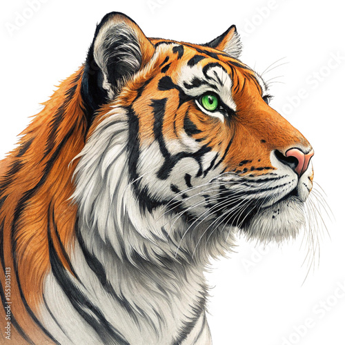 Tiger Head Side