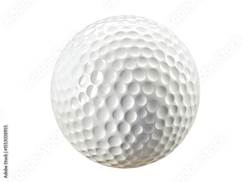   Golf Ball isolated on transparent background png