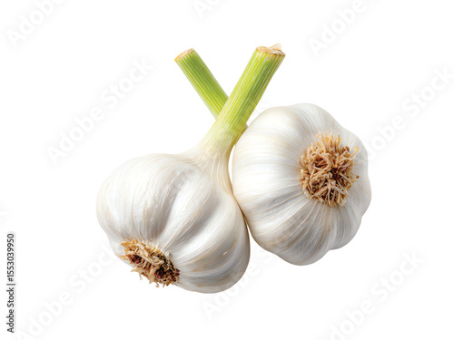     Garlics isolated on transparent background png