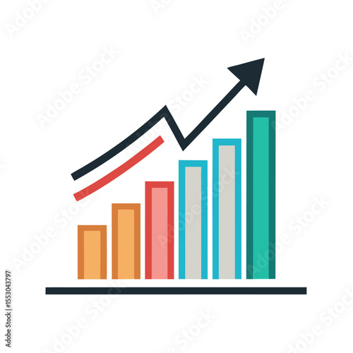 business graph with arrow Free Download business graph with arrow - GFXLoad