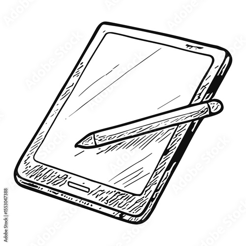 Tablet with Stylus