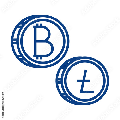 Crypto Exchange Icon Design