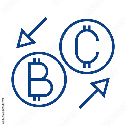 Token Swap Icon Design
