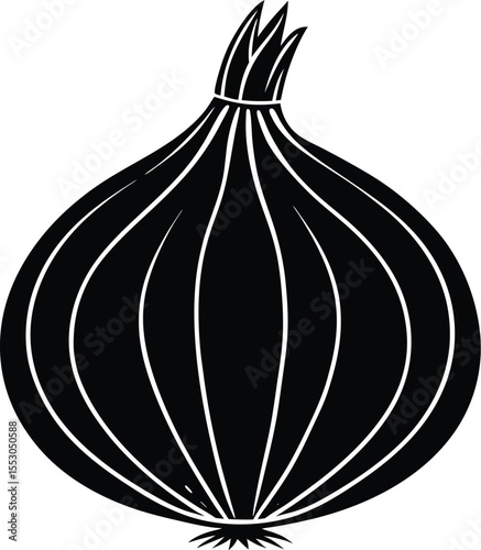 Silhouette of an Onion