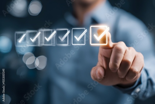 Digital Checklist and Task Completion.