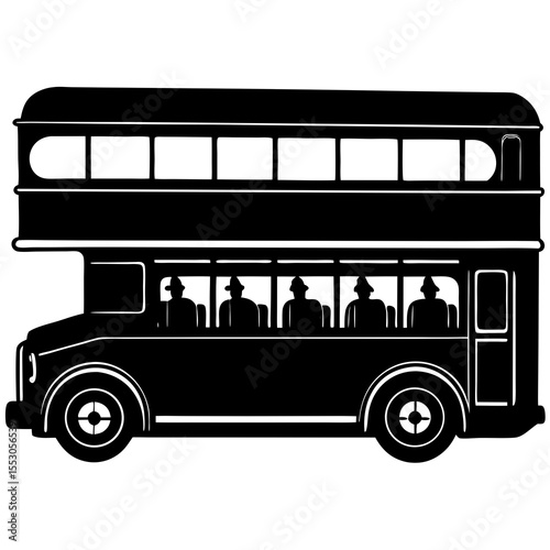 london bus vector