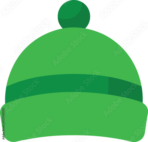 Cozy Green Winter Beanie Hat Warmth and Style for Cold Weather