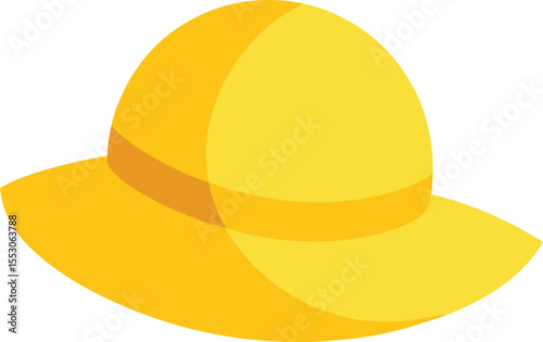 Sunny Yellow Sun Hat Perfect Summer Protection and Style