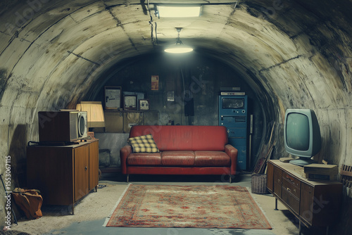 Bunker for a nuclear disaster 