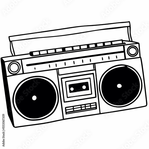 retro audio cassette