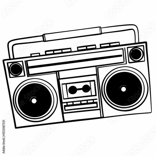 retro audio cassette