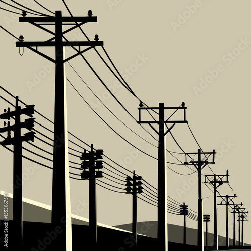electric power lines
