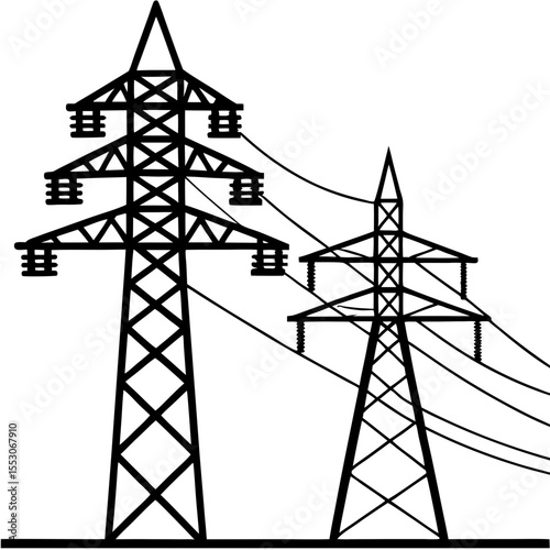 high voltage power lines