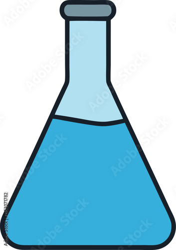 Erlenmeyer Flask A Symbol of Scientific Experiments and Discovery