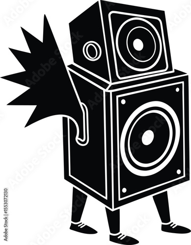 Silhouette of a Speaker