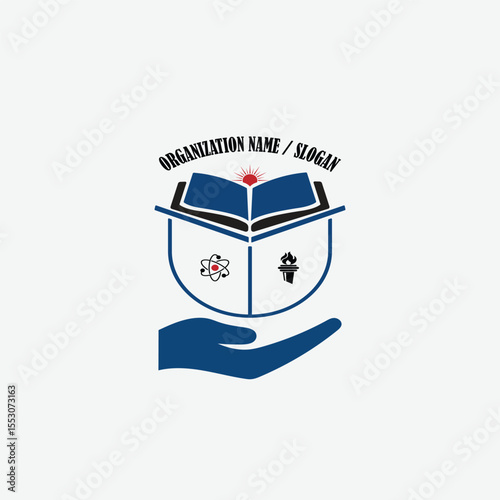 3400 educational logo school college university learning institute book academy organization [Converted]