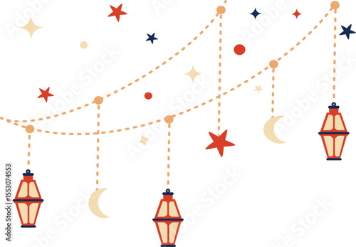 Ramadan Hanging Lantern Decoration