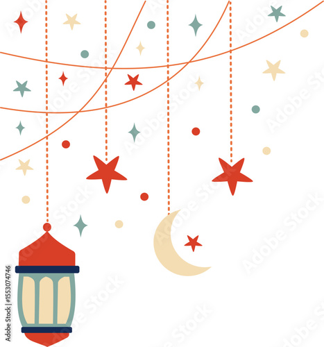 Ramadan Hanging Lantern Decoration