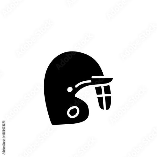 sports equipment silhouette icon