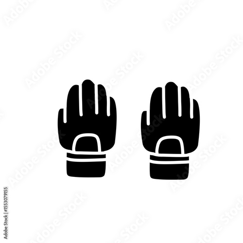 sports equipment silhouette icon