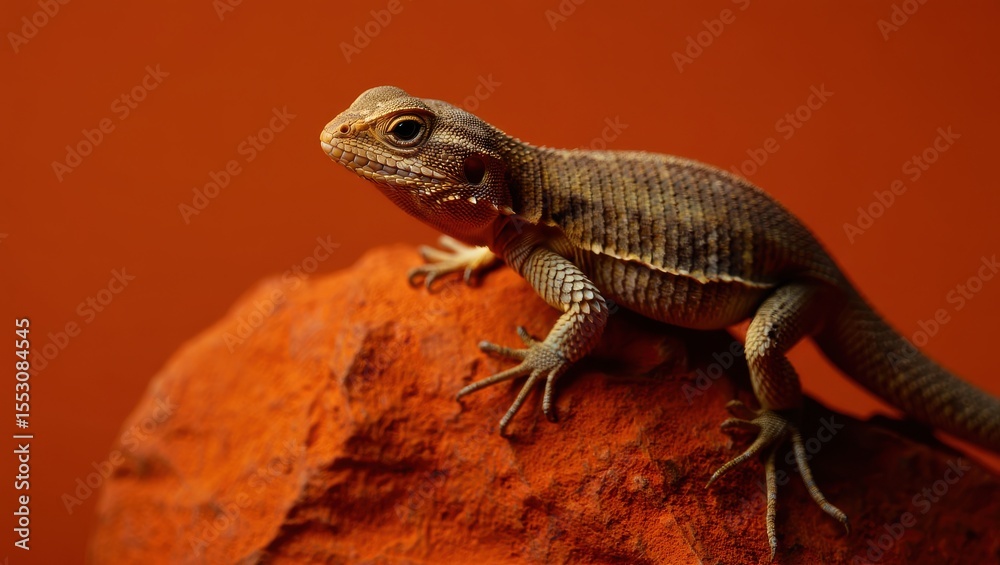 Obraz premium bearded dragon lizard