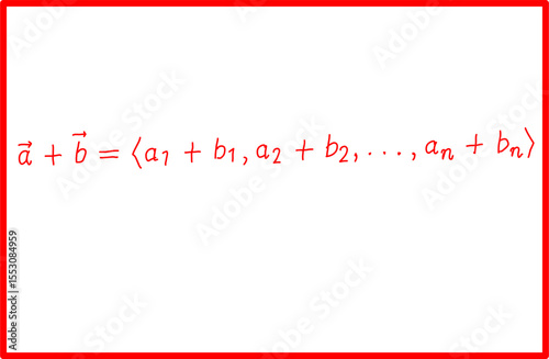 vector addition mathematical formula, vector linear algebra