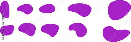 doodle speech bubbles, stickers, text boxes icons template. communication symbols. Speak bubble text. message bubbles show chat bubble